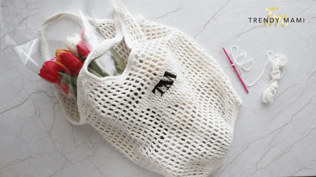 DIY Prada Raffia Tote Bag  Easy Follow Through Crochet Tote Bag Pattern 