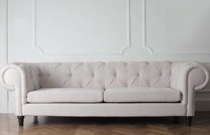 Photo Of White Couch On Wooden Floor - white modern couch