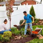 people planting a tree