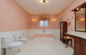 Bathroom with Bathtub - wallpaper bathroom ideas