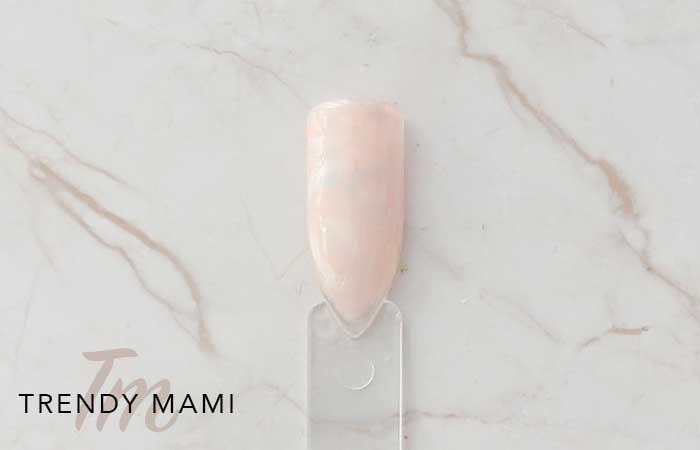 Graduation Nail Styles - Marble