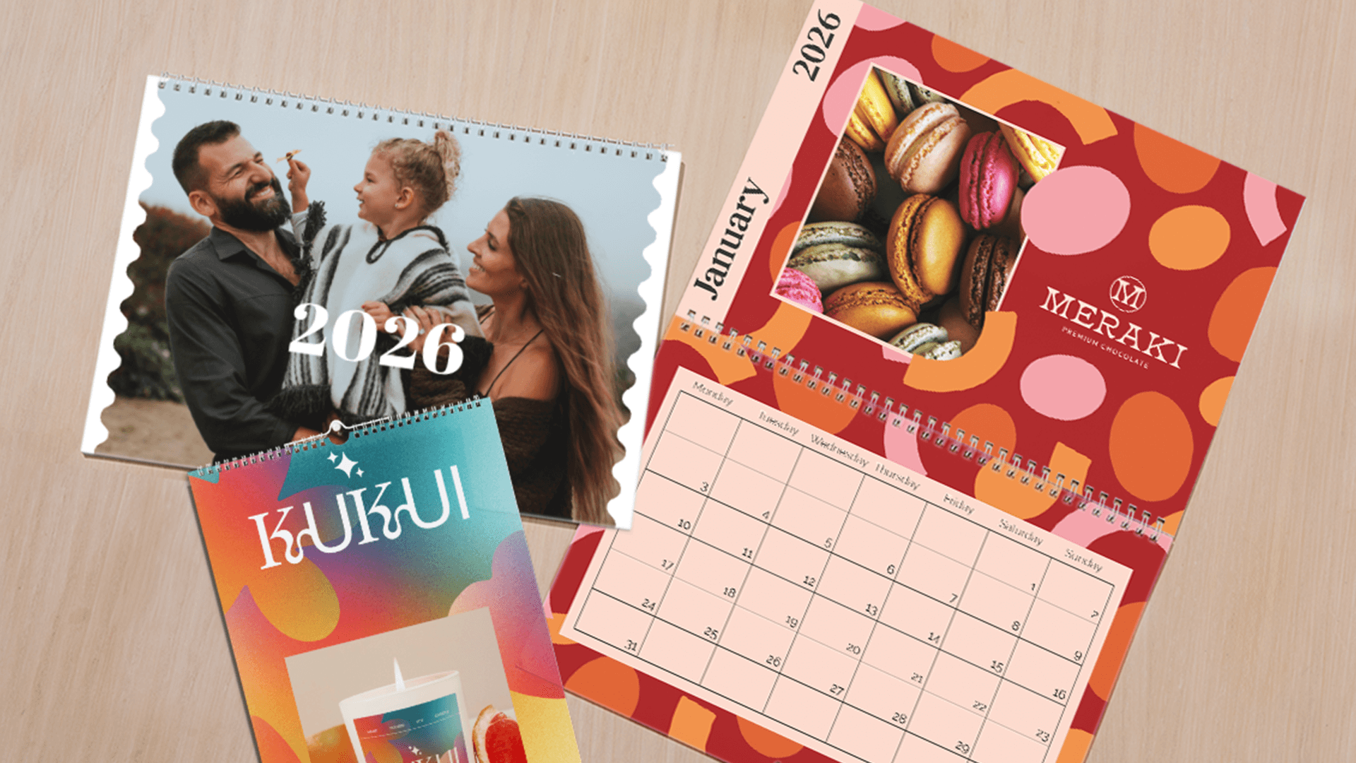 personalized 2026 wall calendars