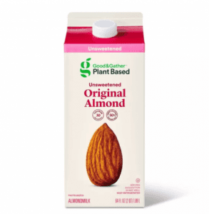 Plant Based Unsweetened Original Almond Milk - 0.5gal - Good & Gather™ - best diets for PCOS