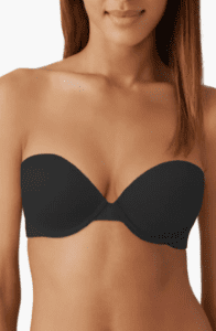 Future Foundation Underwire Strapless Push-Up Bra