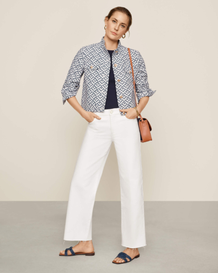 quiet luxury outfits for spring - white pants