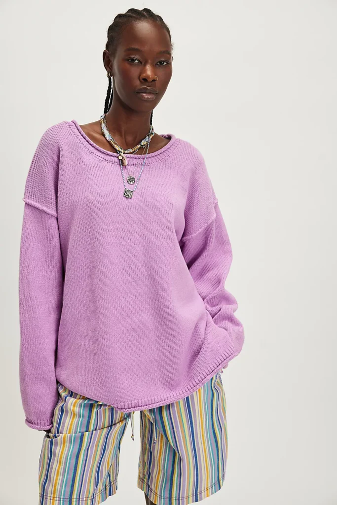 We The Free Ella Roll-Neck Knit Sweater