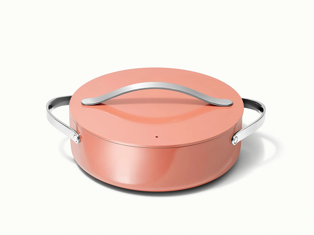 Rondeau 6 qt Non-Stick Ceramic Pot With Lid what to give a host for the holidays