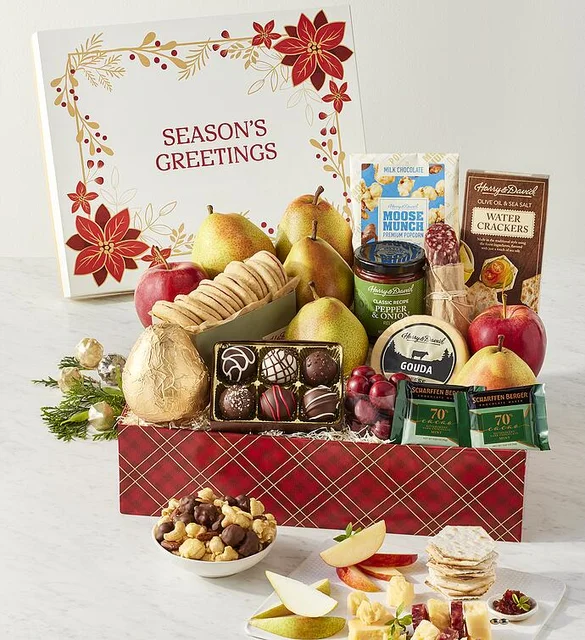 Holiday Founders' Favorites Gift Box Christmas Gourmet Gift Baskets