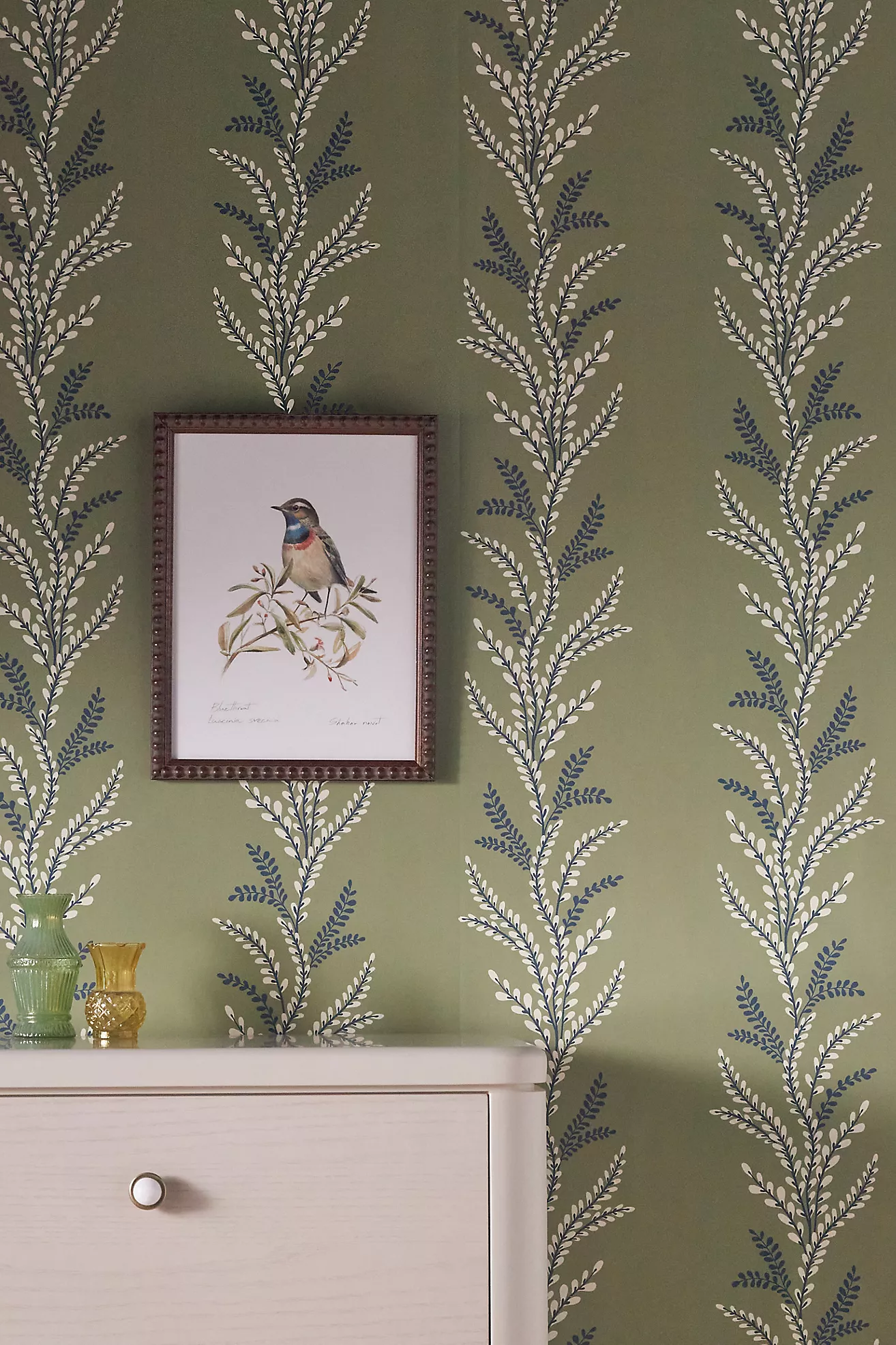 olive wallpaper fall colors in home decor