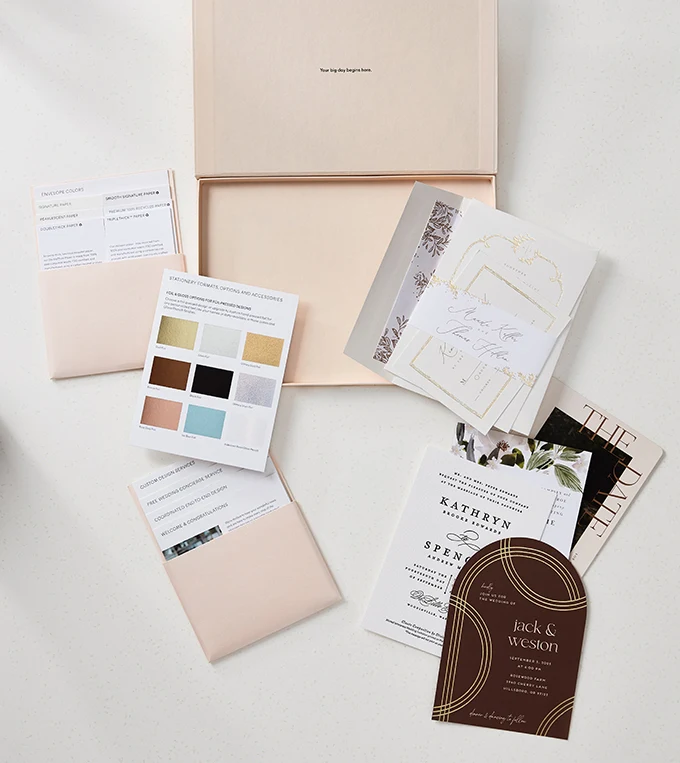 wedding sample kit micro wedding ideas