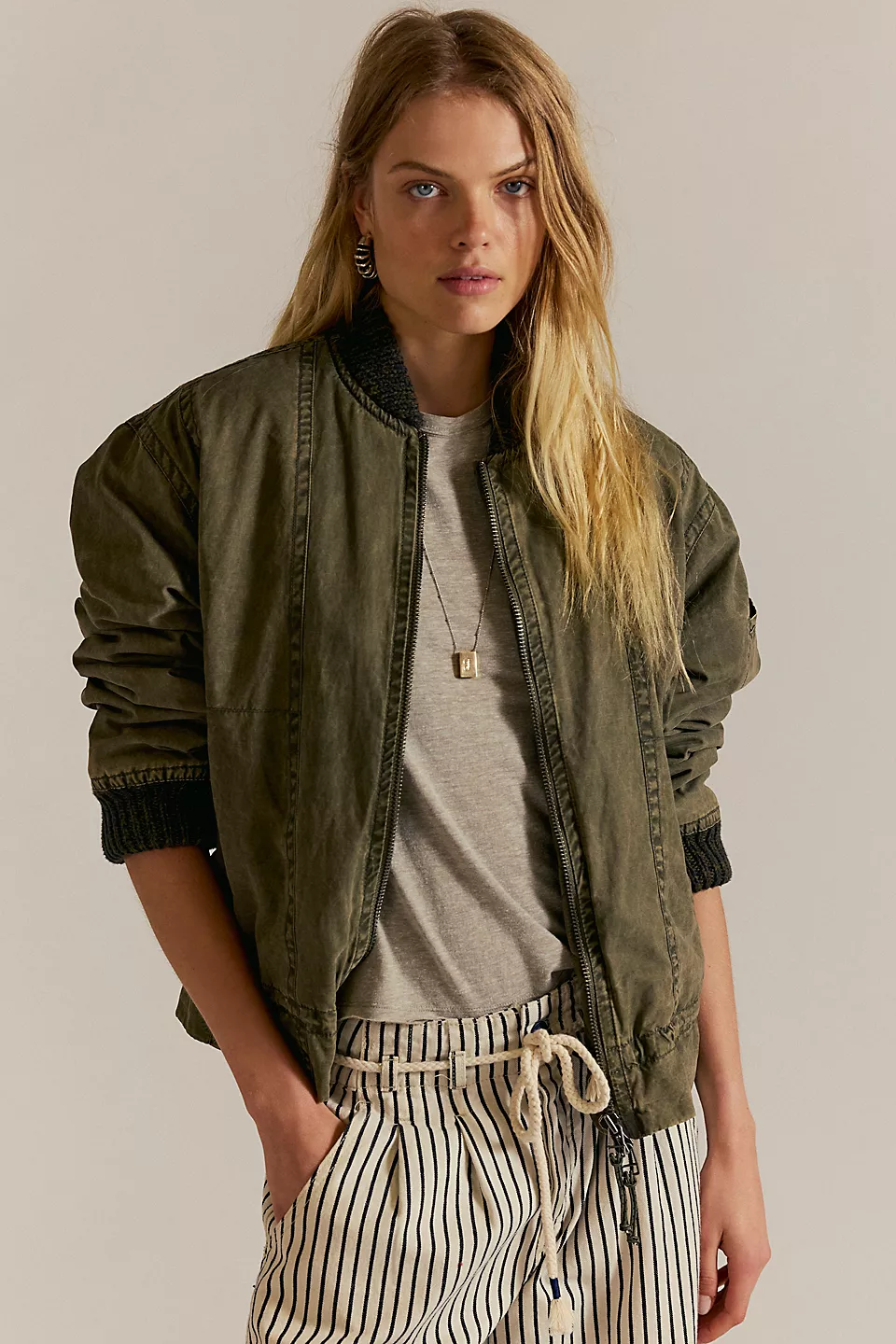 green bomber jackets