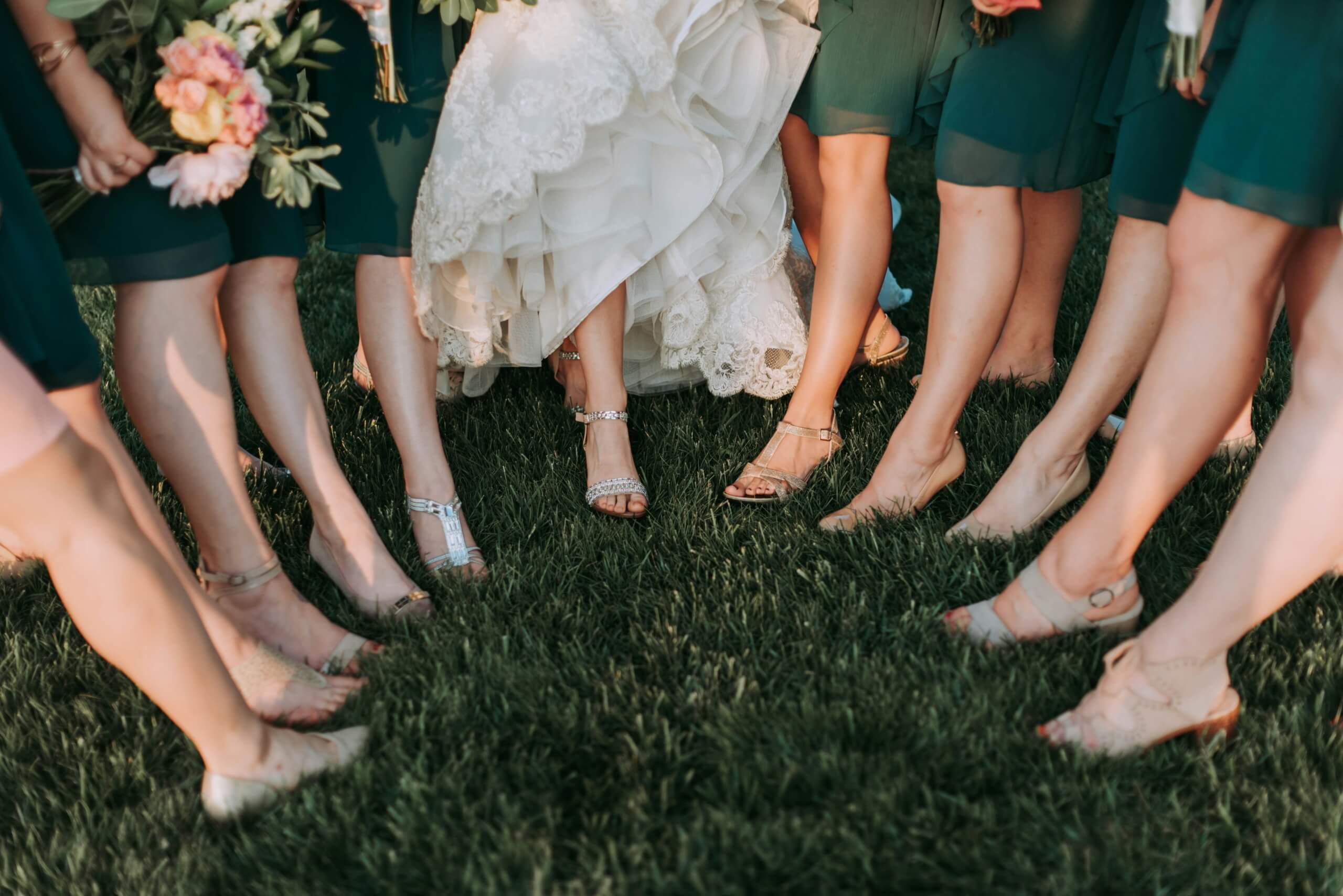 cohesive wedding look