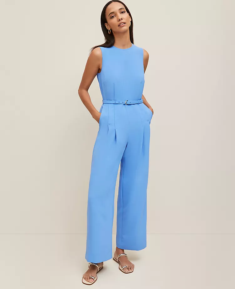 graduation fashion - blue jumpsuit