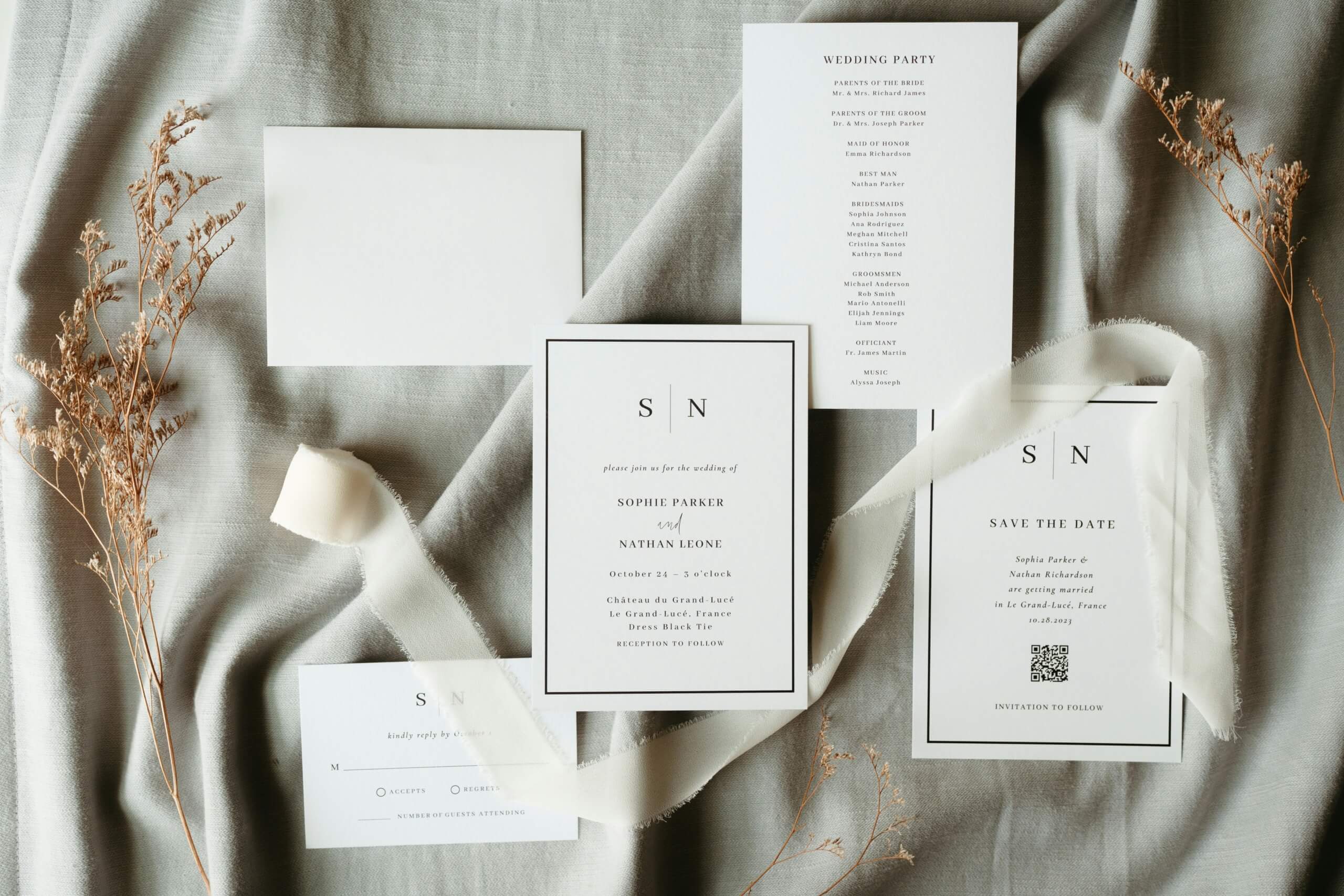 wedding invitation trends - wedding invite package suite