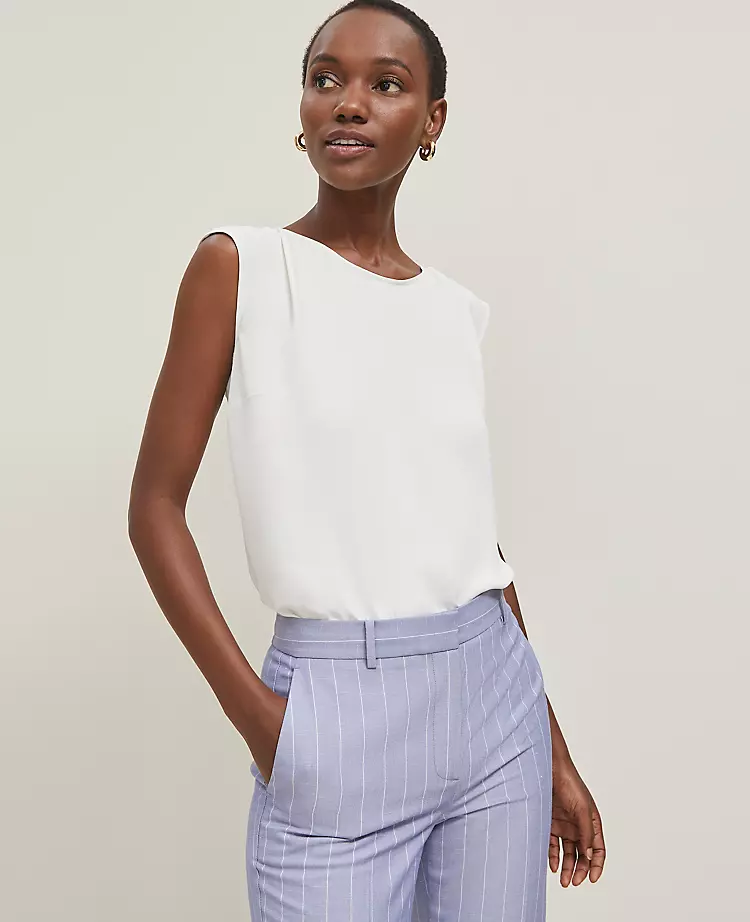 summer capsule wardrobe - white tank top