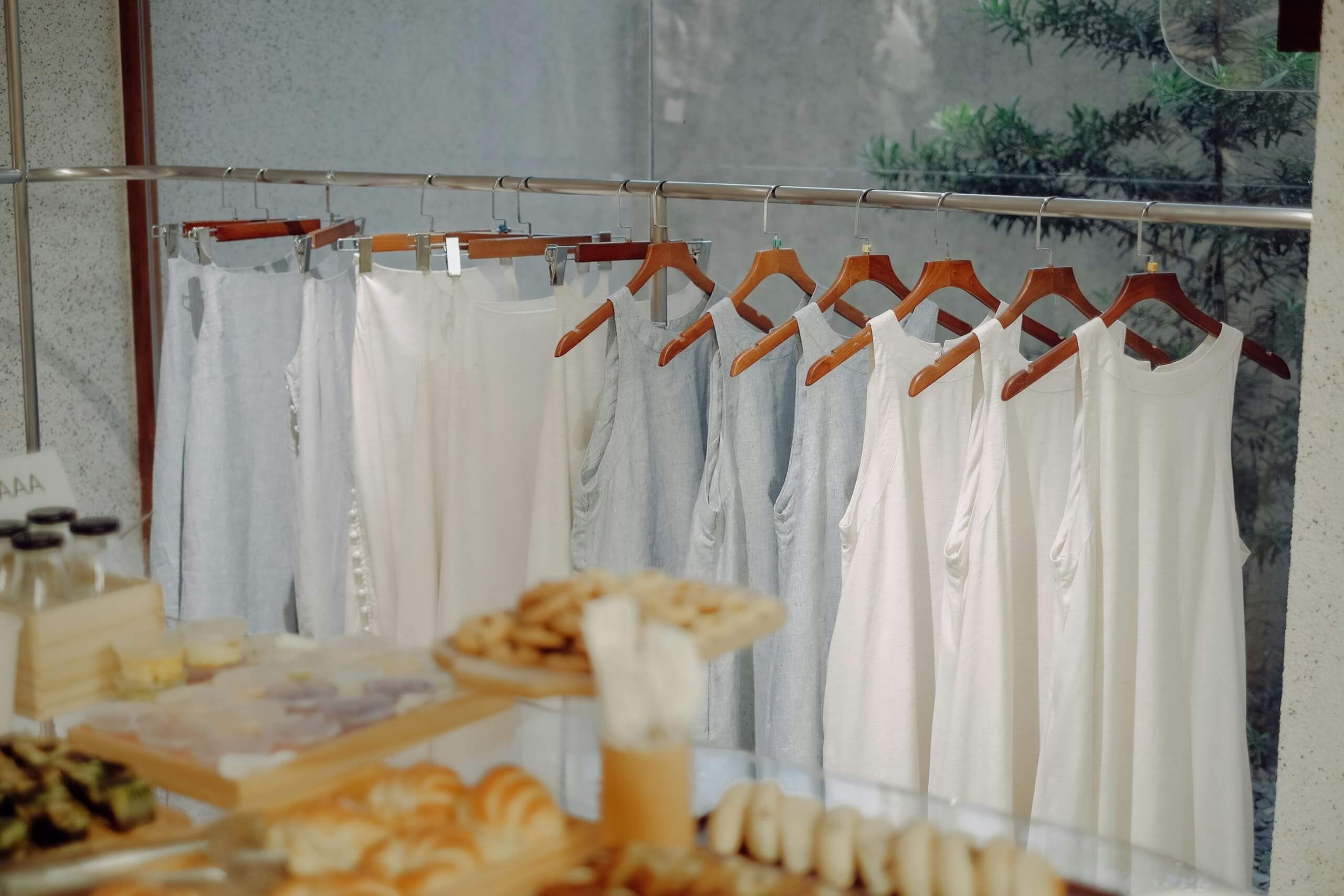 clothing hanging up - Elevated Athleisure Outfits