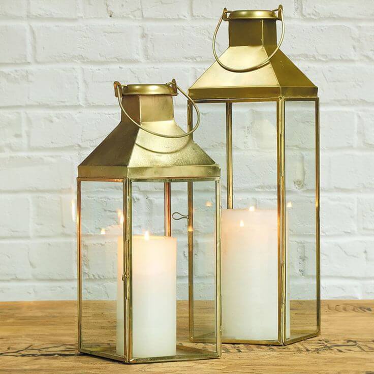 candle lanterns - Wedding Table Decorations