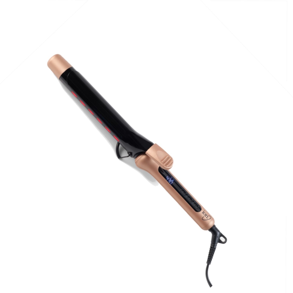 Luxe Infrared 1.25" Curling Iron beach wave hair