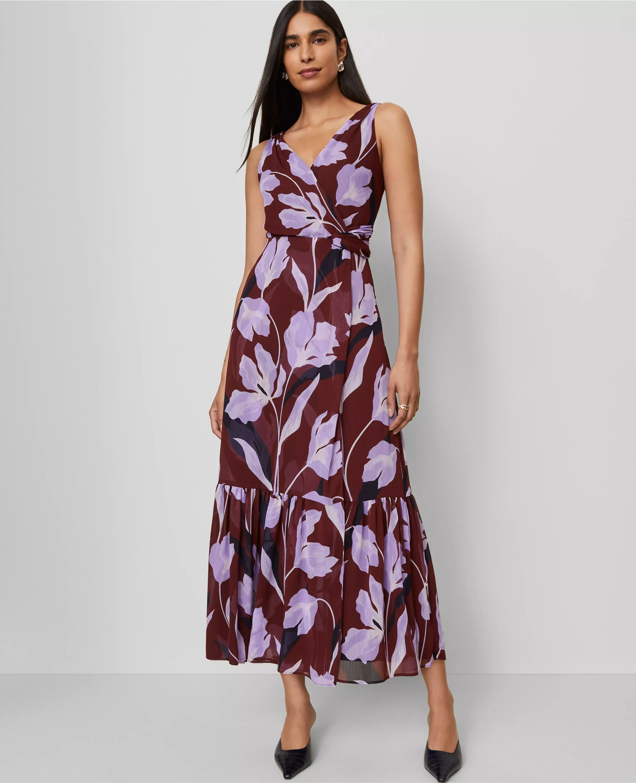 floral maxi twist - mother of the bride dresses