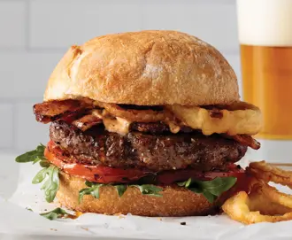 burger - labor day bbq