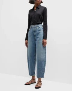 Capsule Wardrobe for Back-to-School - button up long sleeve
