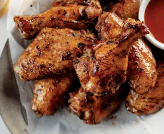 chicken wings - labor day bbq