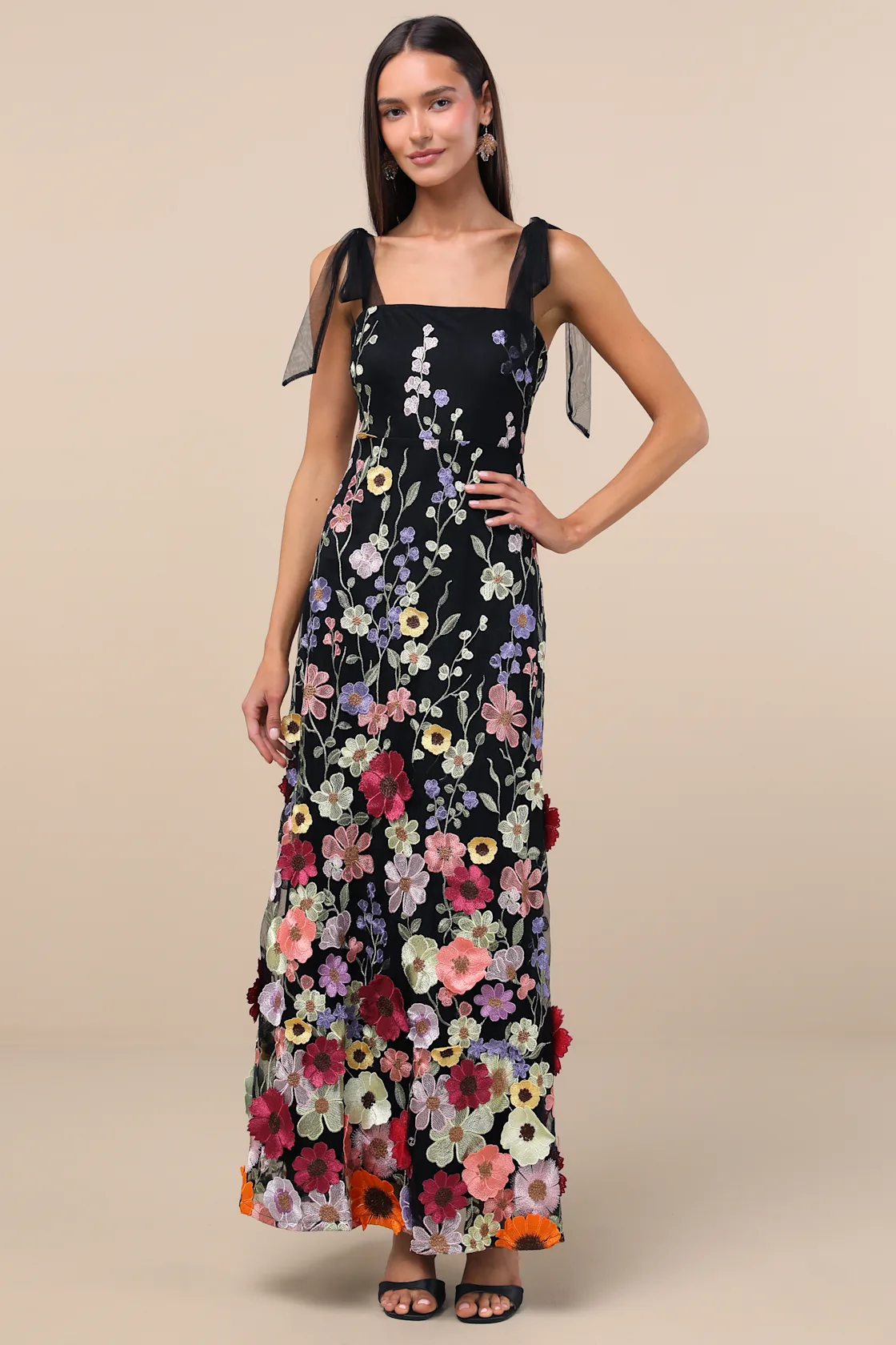 applique dress - mother of the bride dresses