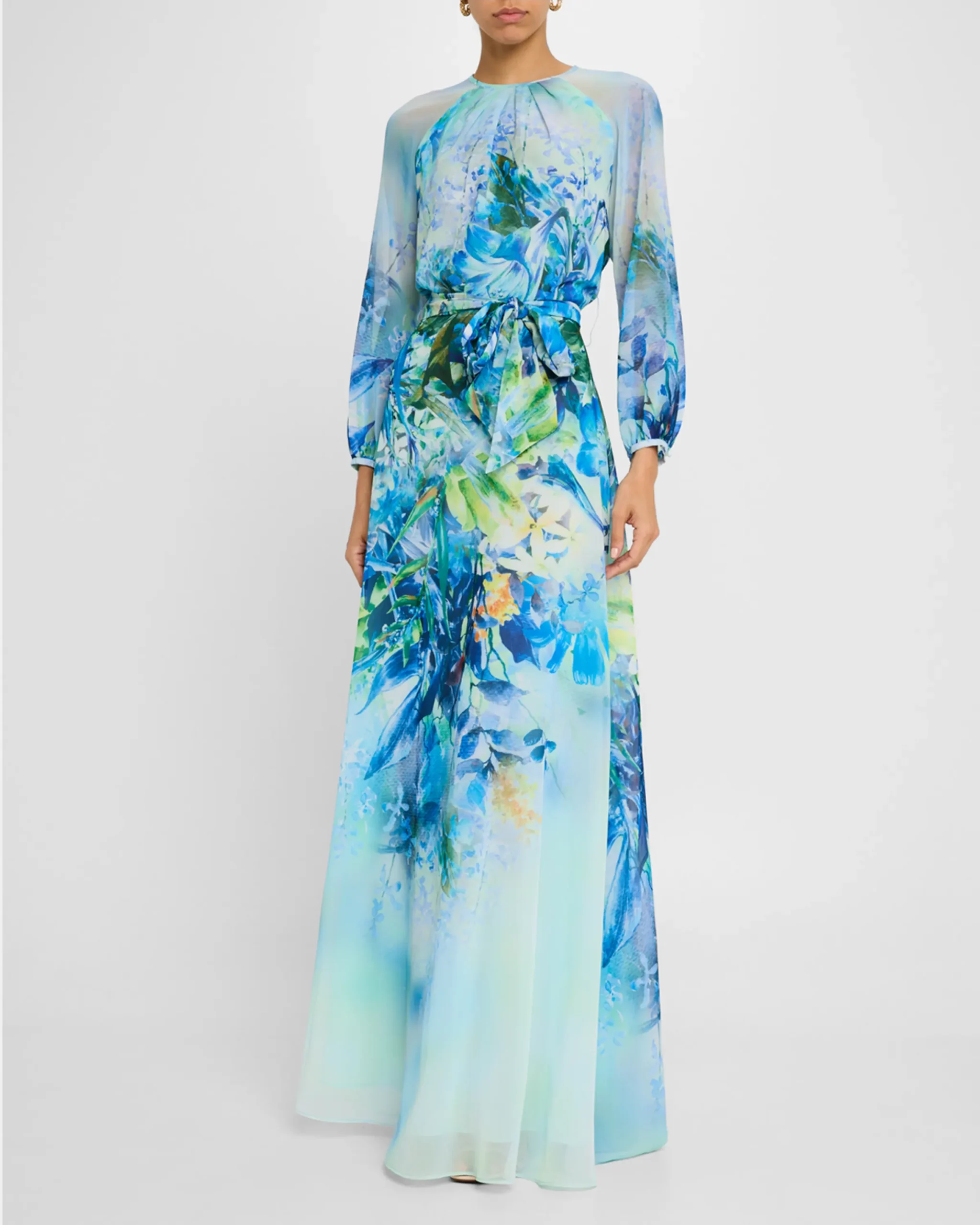 floral chiffon - mother of the bride dresses