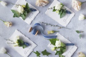 wedding personalized details - detail shot