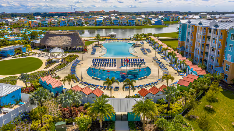 sunset walk - hotels with pools family weekend getaway ideas