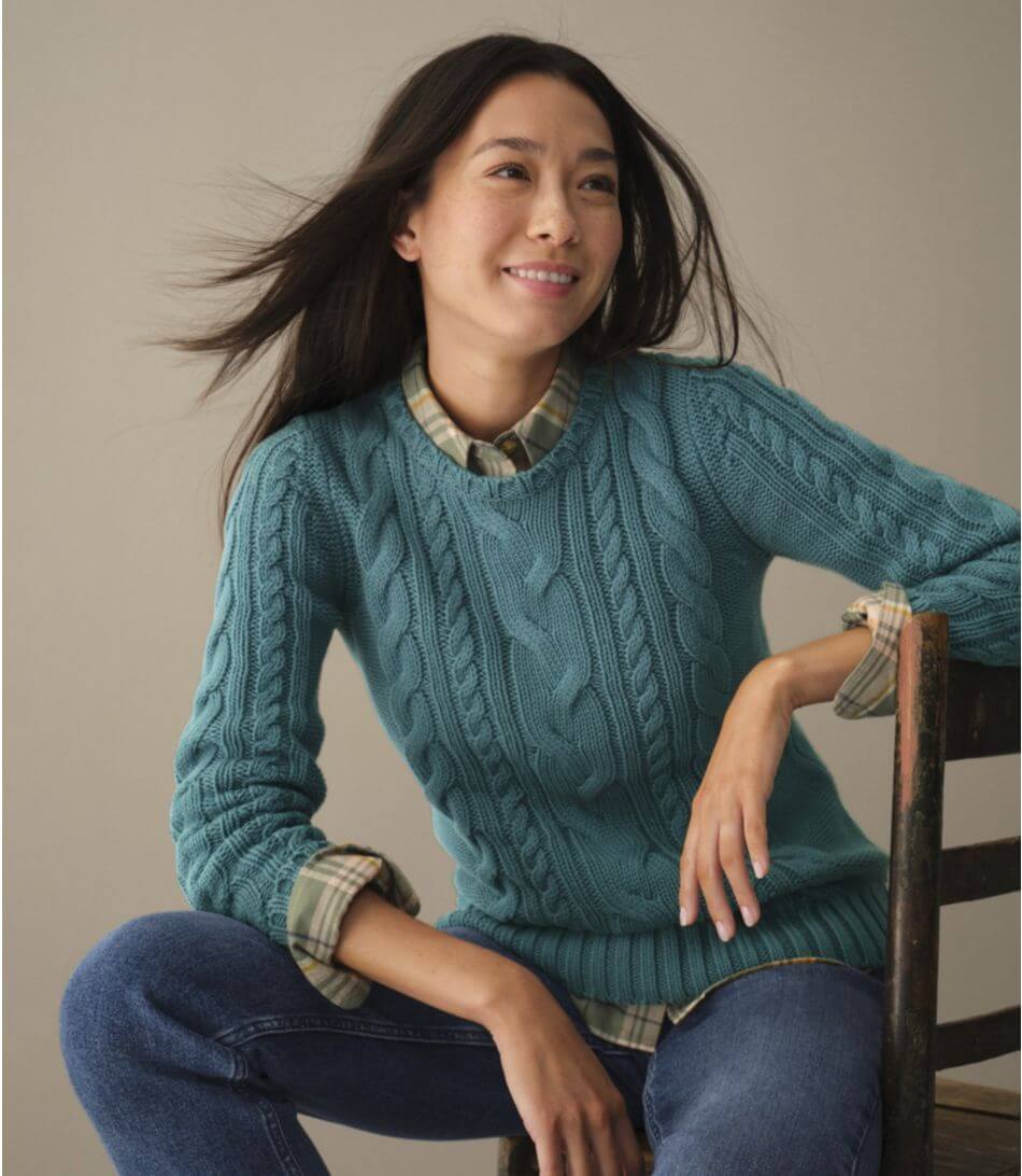 cable knit sweater - oversized sweaters