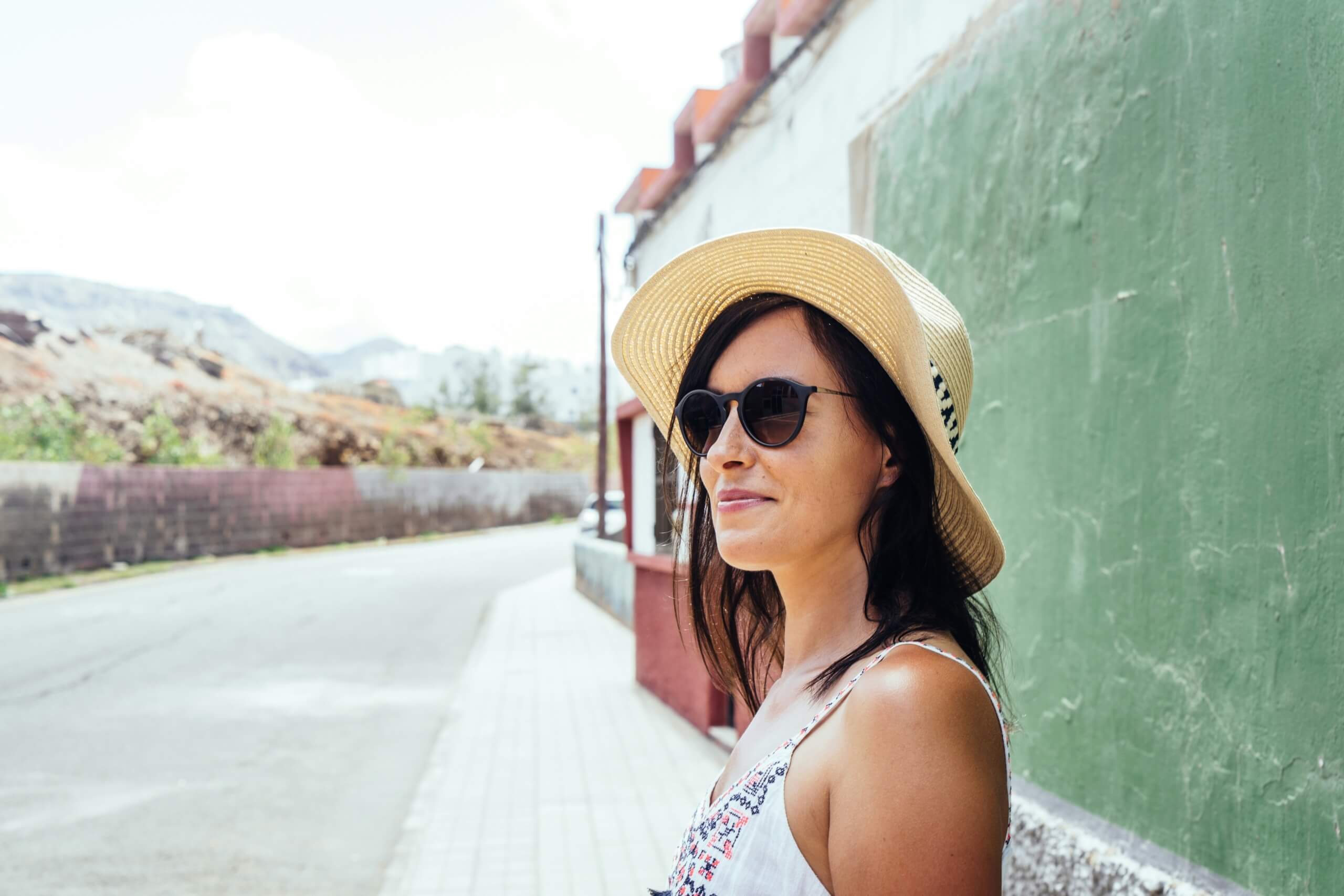 solo trips for women - woman on vacation