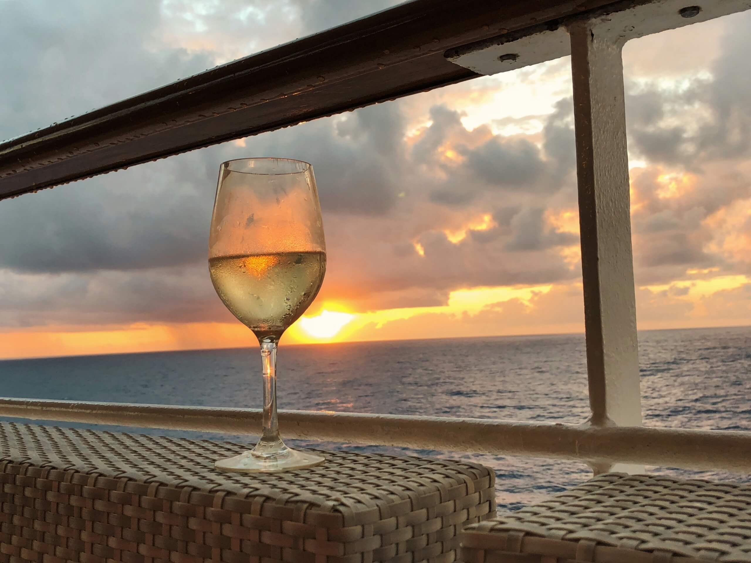 cruise sale - wine at cruise
