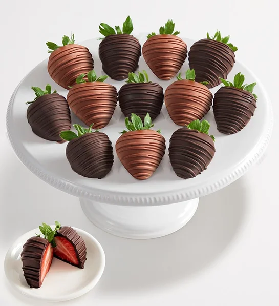 chocolate strawberries hostess gifts