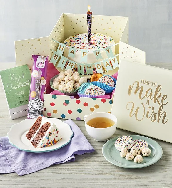 bday cake Best Birthday Gourmet Gift Baskets