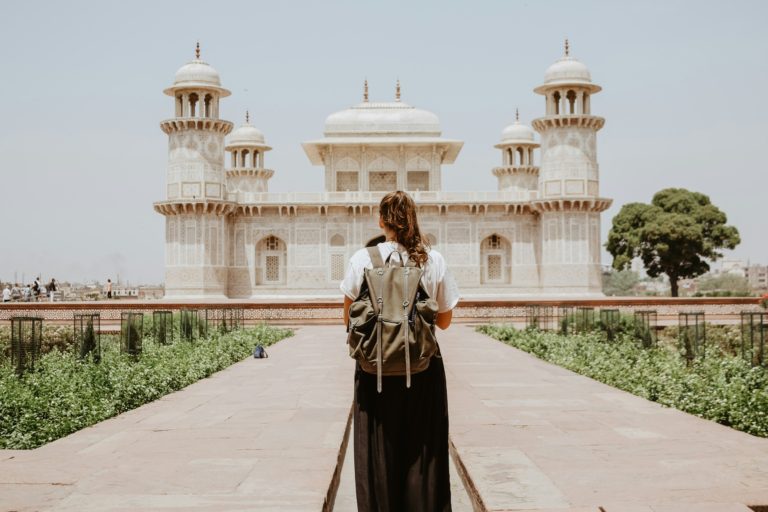 woman traveling long-term travel