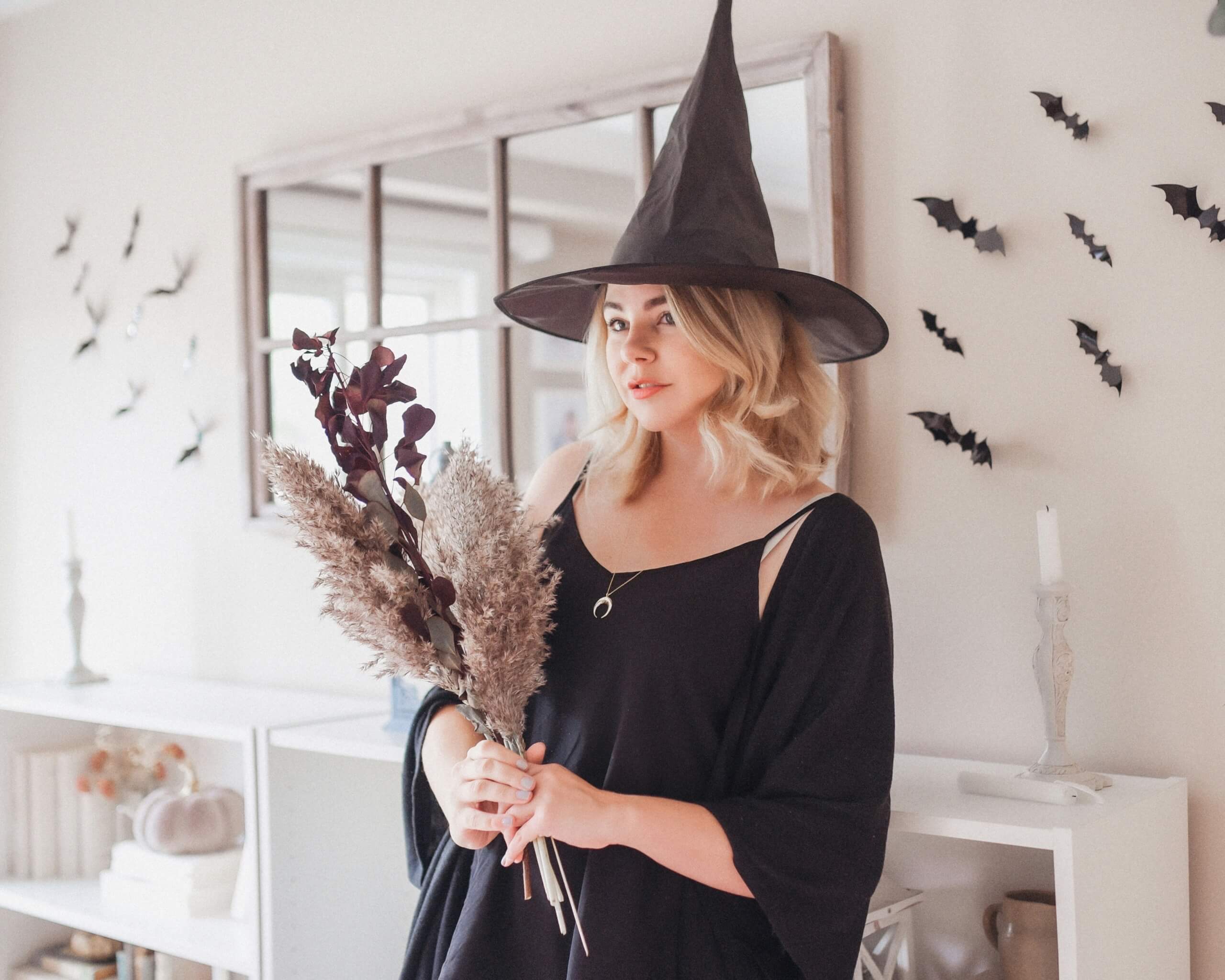 witch face paint - witch costume