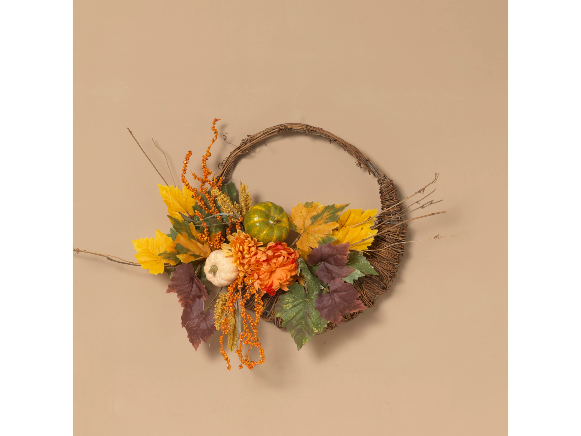cornucopia affordable fall wreaths