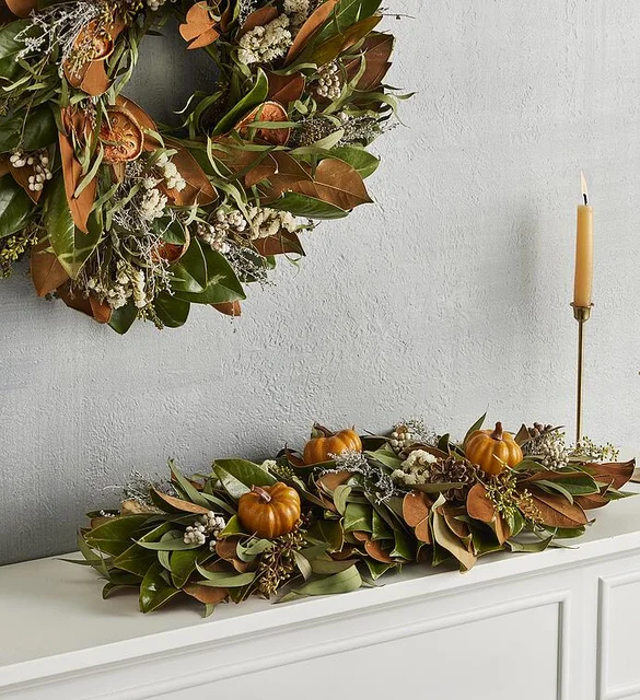 magnolia wreath