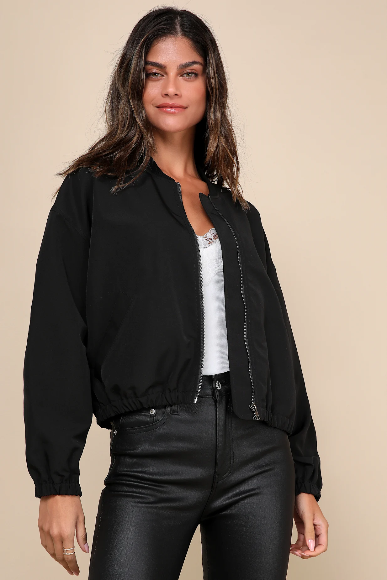 black bomber jackets