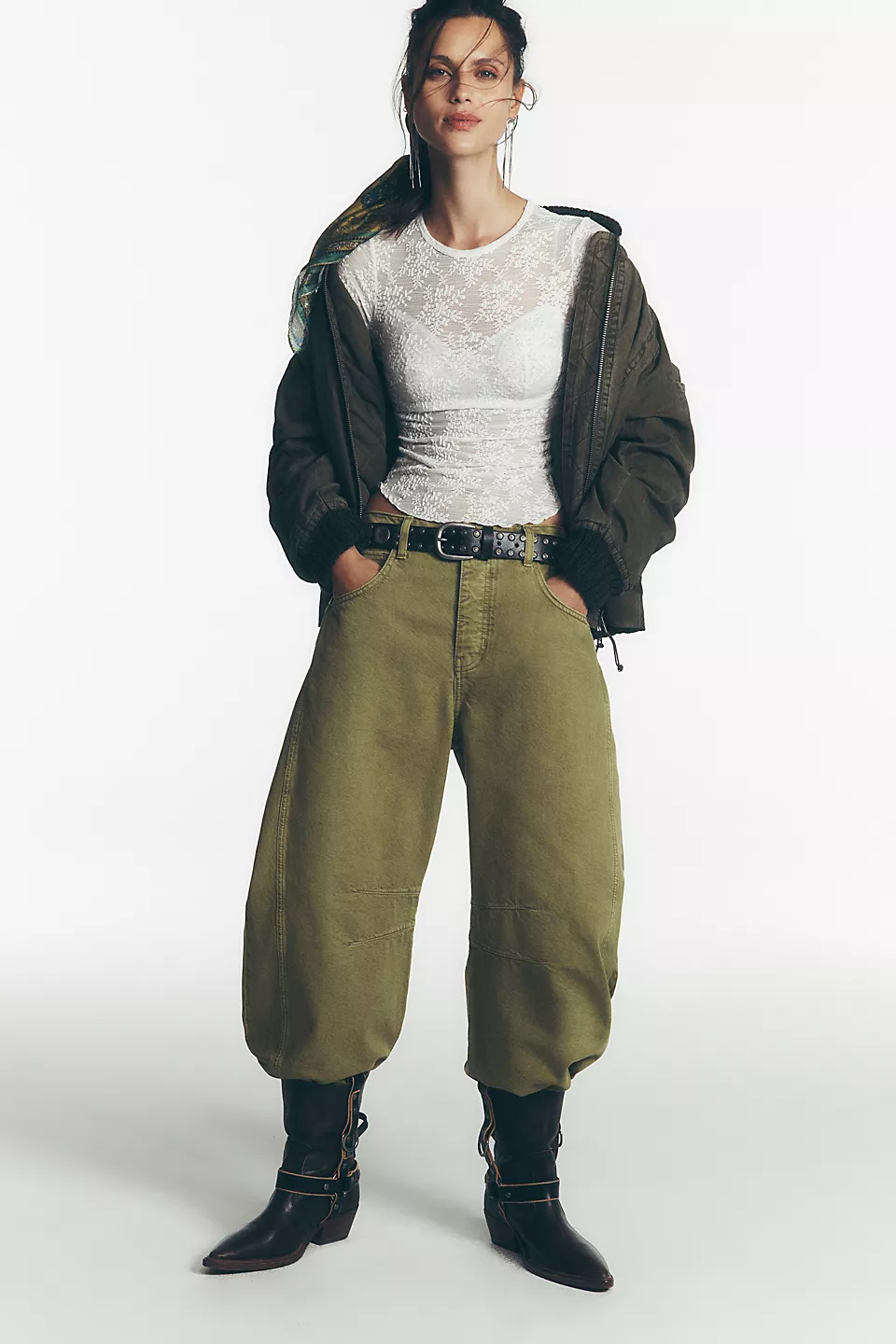 women in bomber jackets