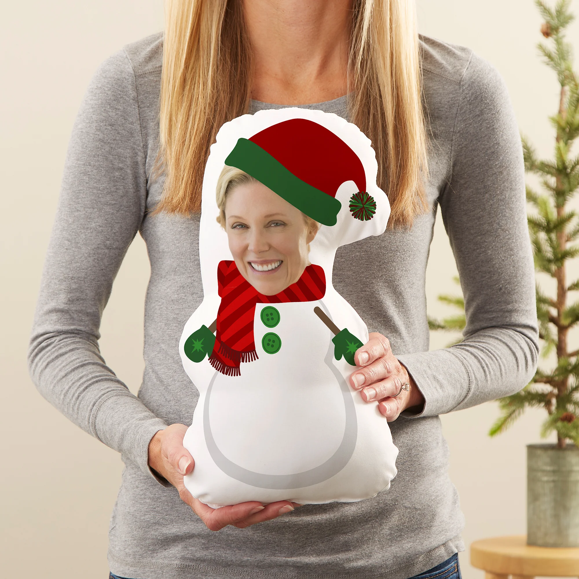 throw pillow personalized christmas decor