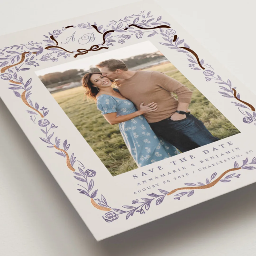 Paperieby Petra Kern botanical save the dates