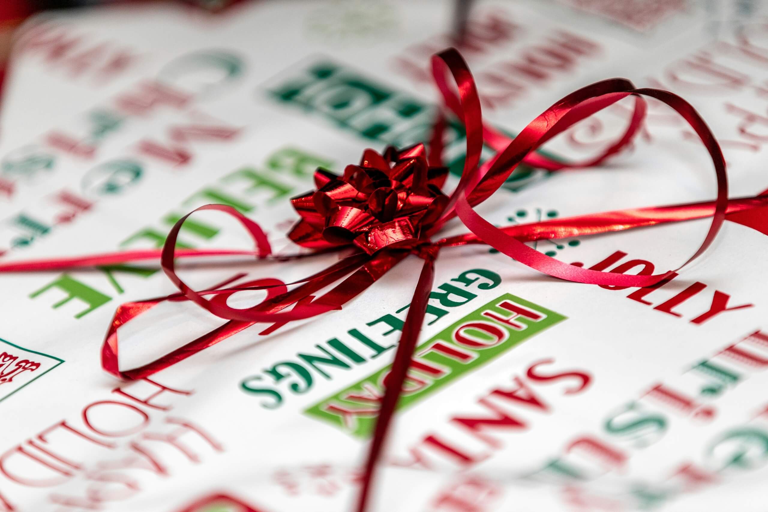 present bow last minute gift ideas