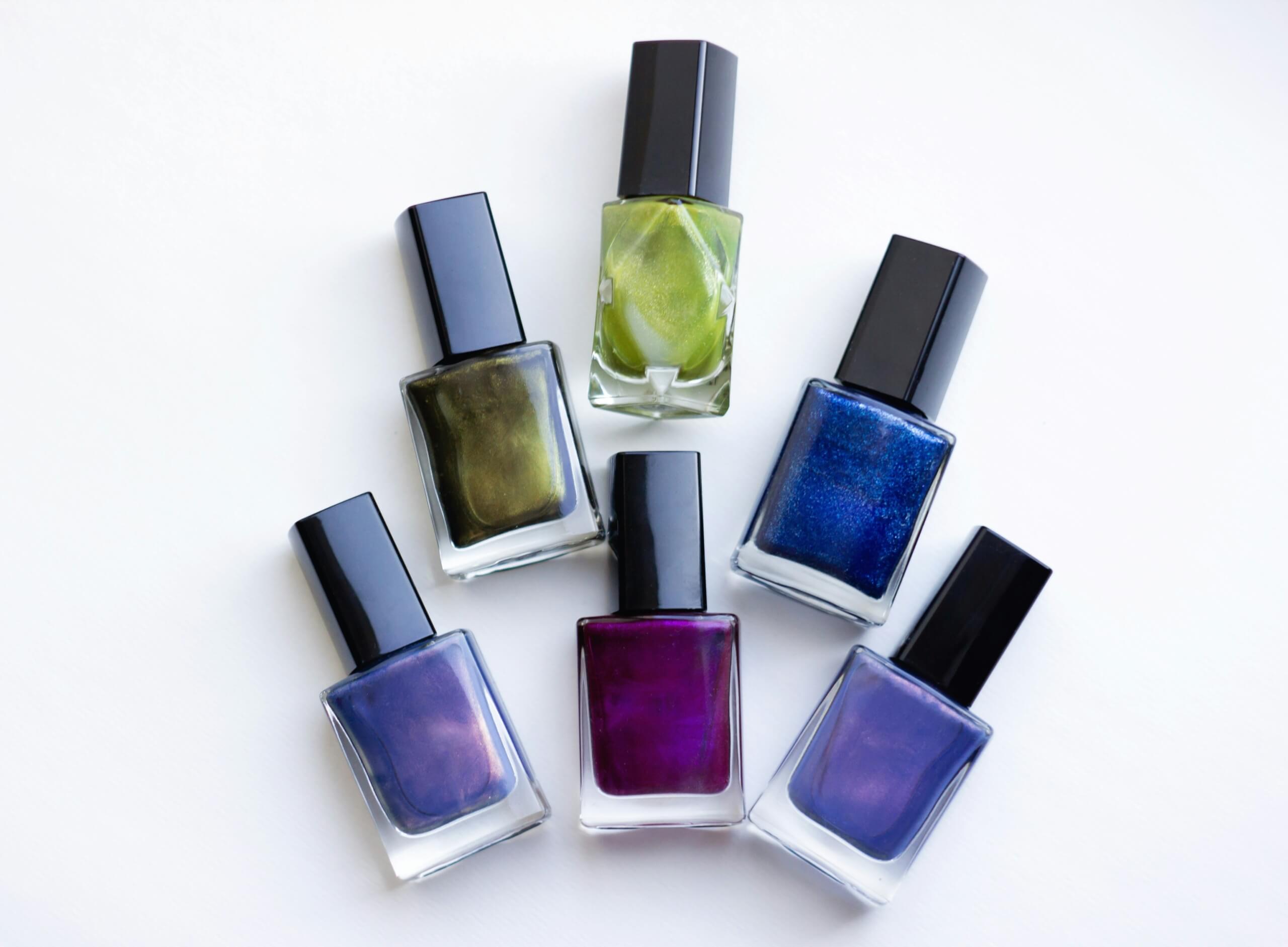 jewel tones winter nail colors
