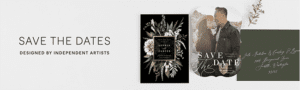 botanical save the dates
