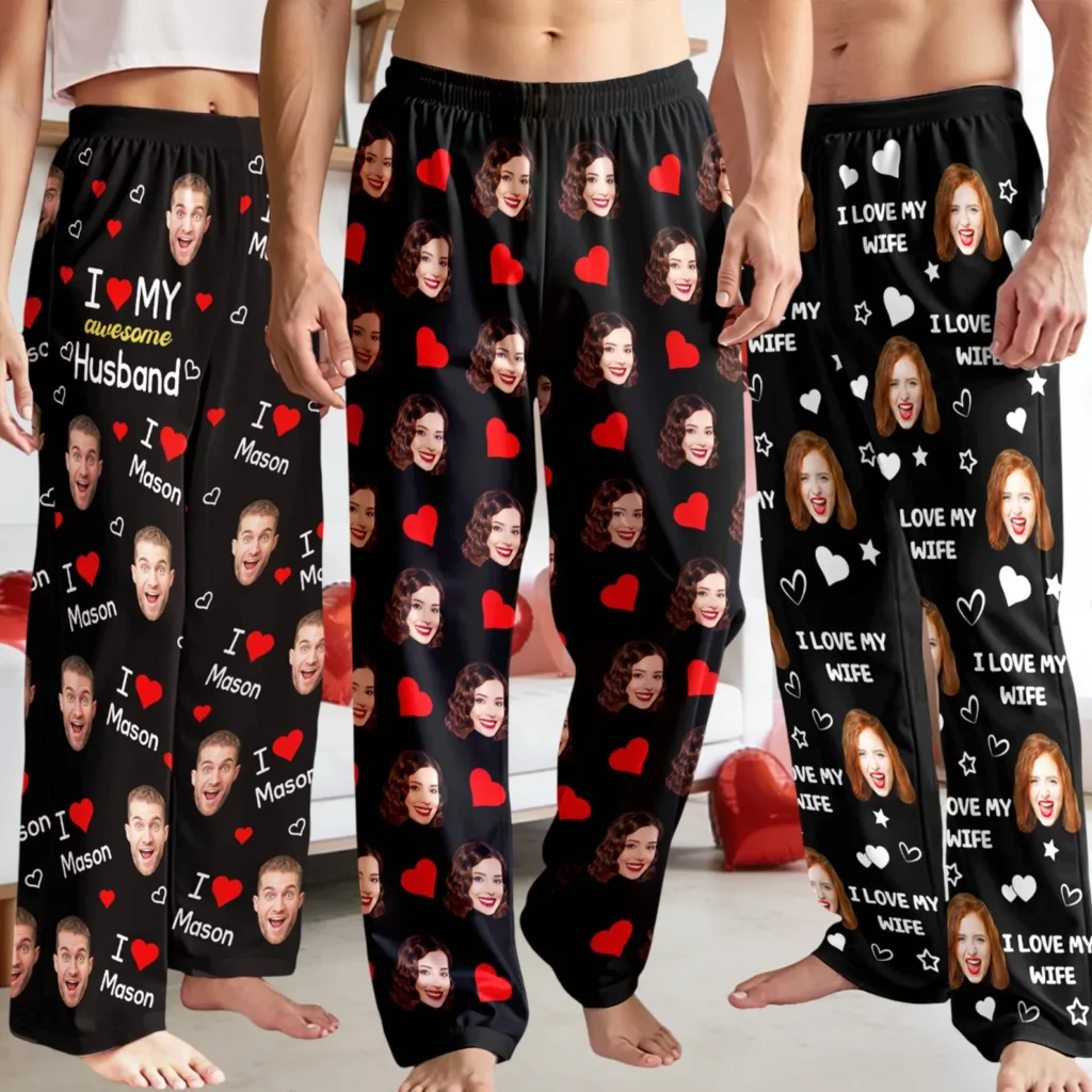photo pajama pants