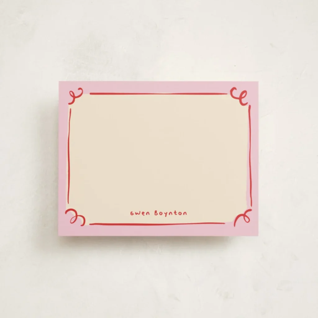 personalized stationary Personalized Valentine's Day Gifts