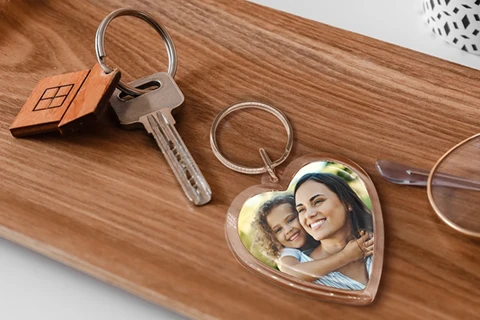 Custom Photo Keychain