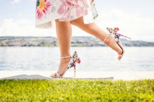 high heels what to wear to a summer wedding